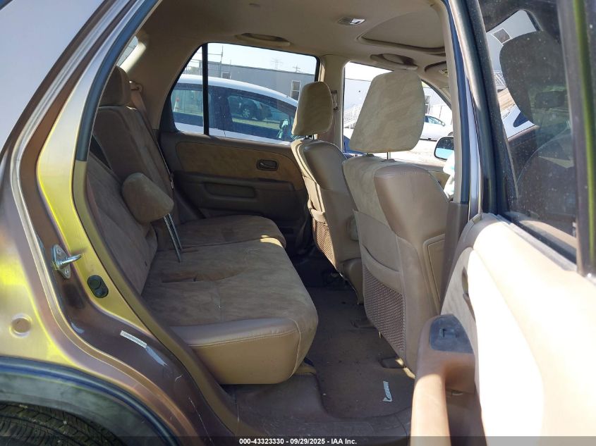 2002 Honda Cr-V Ex VIN: JHLRD78852C063937 Lot: 43323330