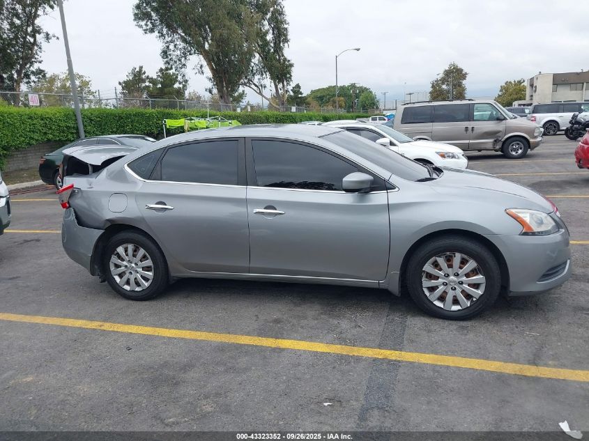 2014 Nissan Sentra Fe+ S VIN: 3N1AB7AP3EY328743 Lot: 43323352