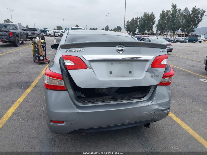 2014 Nissan Sentra Fe+ S VIN: 3N1AB7AP3EY328743 Lot: 43323352