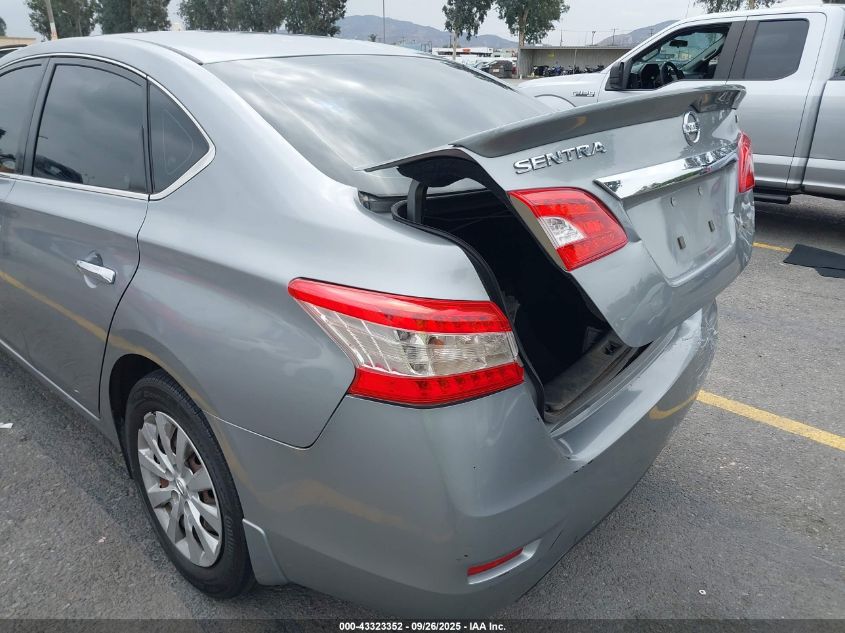 2014 Nissan Sentra Fe+ S VIN: 3N1AB7AP3EY328743 Lot: 43323352