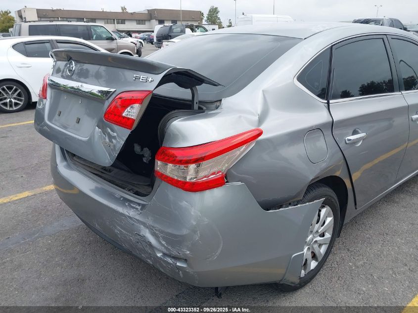2014 Nissan Sentra Fe+ S VIN: 3N1AB7AP3EY328743 Lot: 43323352