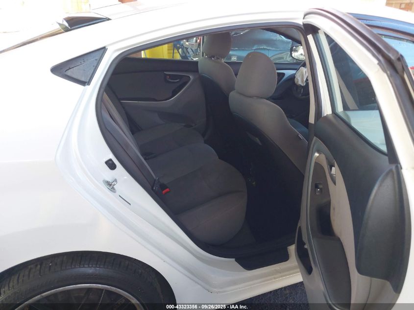 2014 Hyundai Elantra Se VIN: 5NPDH4AE1EH508709 Lot: 43323356