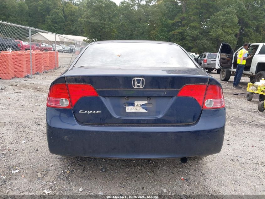 2007 Honda Civic Lx VIN: 1HGFA16557L123917 Lot: 43323371