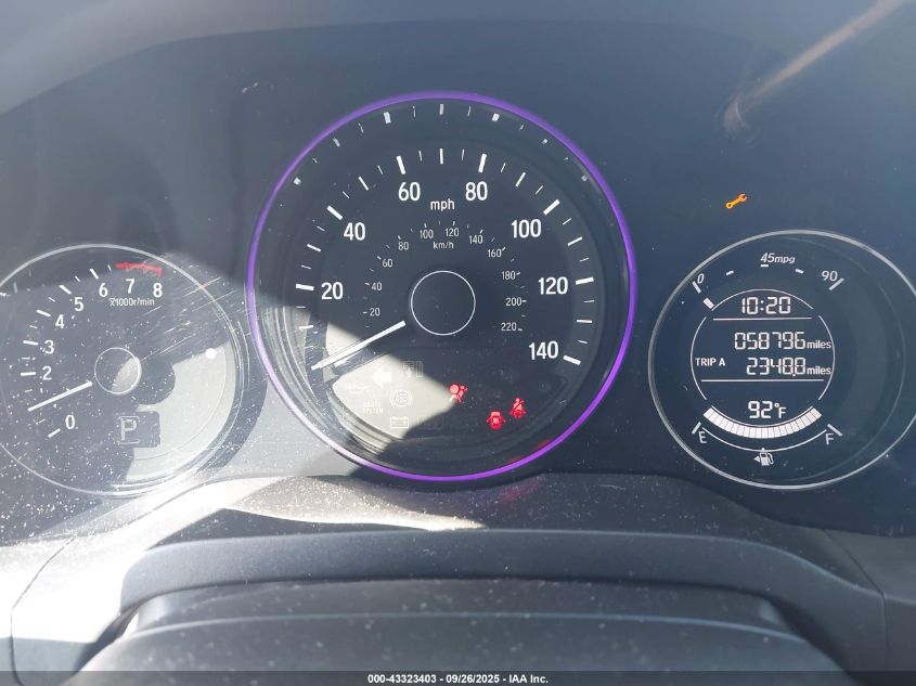 2017 Honda Hr-V Ex VIN: 3CZRU6H53HM724184 Lot: 43323403