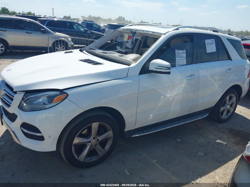 2017 Mercedes-Benz Gle 350 VIN: 4JGDA5JB9HA875378 Lot: 43323405