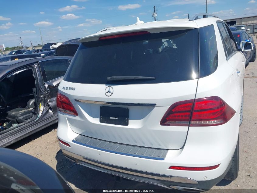 2017 Mercedes-Benz Gle 350 VIN: 4JGDA5JB9HA875378 Lot: 43323405