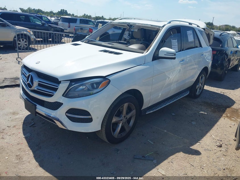 4JGDA5JB9HA875378 2017 MERCEDES-BENZ GLE photo no. 2