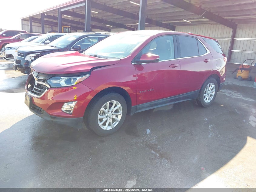 2018 CHEVROLET EQUINOX LT - 3GNAXJEV6JL307999