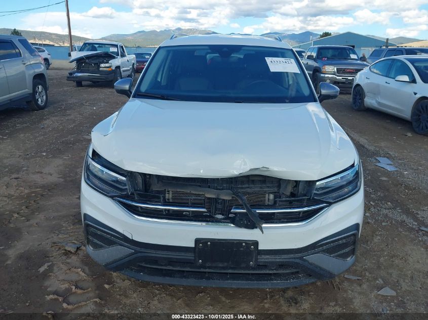 2024 Volkswagen Tiguan 2.0T Wolfsburg Edition VIN: 3VV5B7AX9RM233326 Lot: 43323423