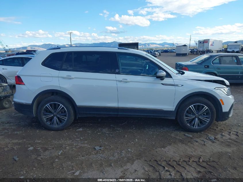 2024 Volkswagen Tiguan 2.0T Wolfsburg Edition VIN: 3VV5B7AX9RM233326 Lot: 43323423