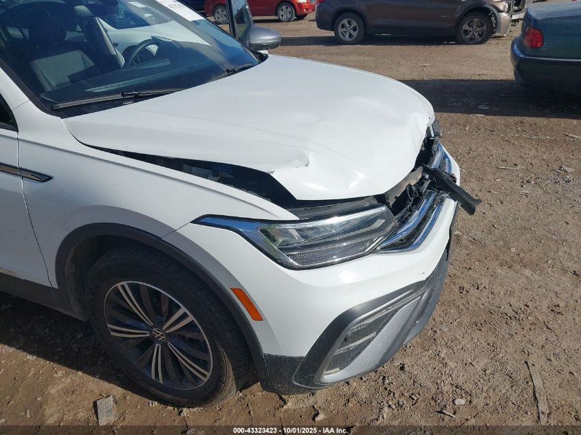 2024 Volkswagen Tiguan 2.0T Wolfsburg Edition VIN: 3VV5B7AX9RM233326 Lot: 43323423