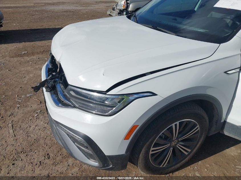 2024 Volkswagen Tiguan 2.0T Wolfsburg Edition VIN: 3VV5B7AX9RM233326 Lot: 43323423