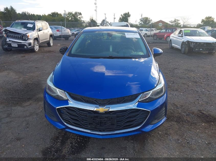 2019 Chevrolet Cruze Lt VIN: 1G1BE5SM2K7138083 Lot: 43323454