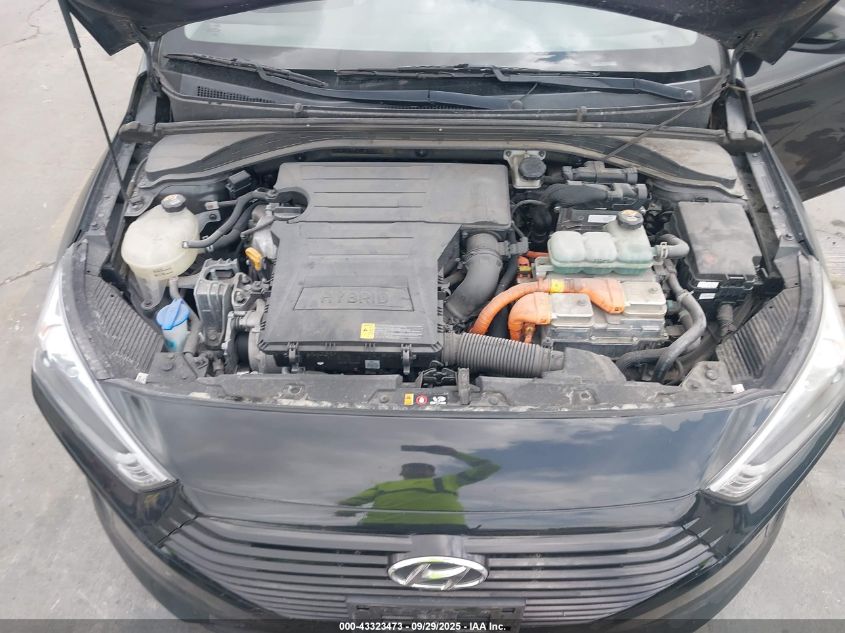 2019 Hyundai Ioniq Hybrid Blue VIN: KMHC65LC5KU181263 Lot: 43323473