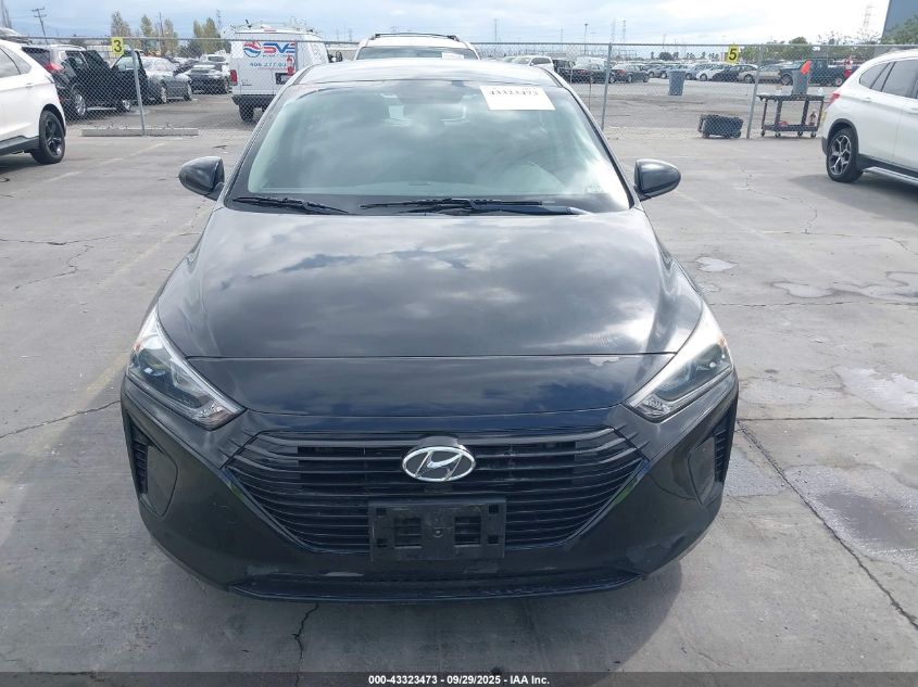 2019 Hyundai Ioniq Hybrid Blue VIN: KMHC65LC5KU181263 Lot: 43323473