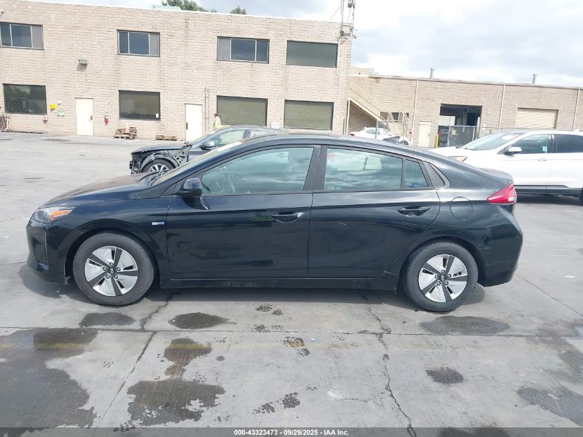 2019 Hyundai Ioniq Hybrid Blue VIN: KMHC65LC5KU181263 Lot: 43323473