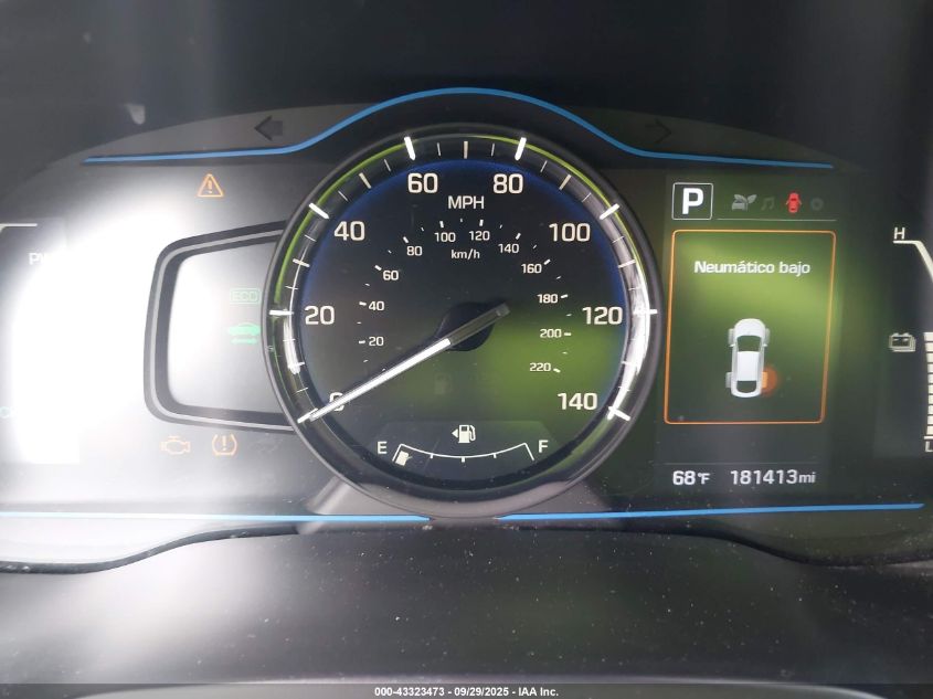 2019 Hyundai Ioniq Hybrid Blue VIN: KMHC65LC5KU181263 Lot: 43323473