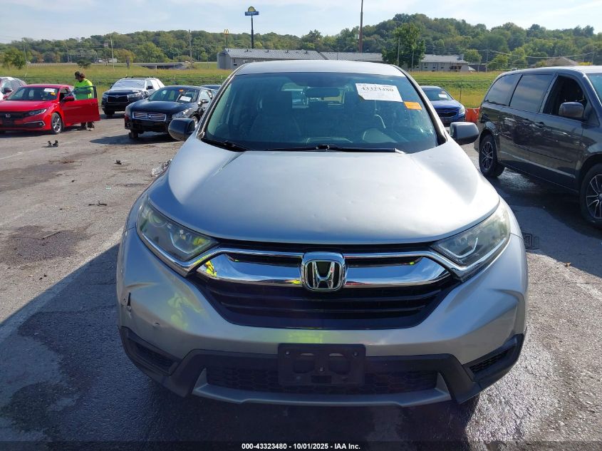 2017 Honda Cr-V Lx VIN: 5J6RW6H31HL003615 Lot: 43323480