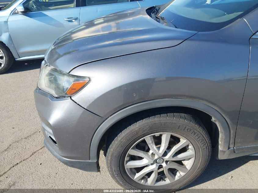 2017 Nissan Rogue Sv VIN: JN8AT2MV2HW278683 Lot: 43323485