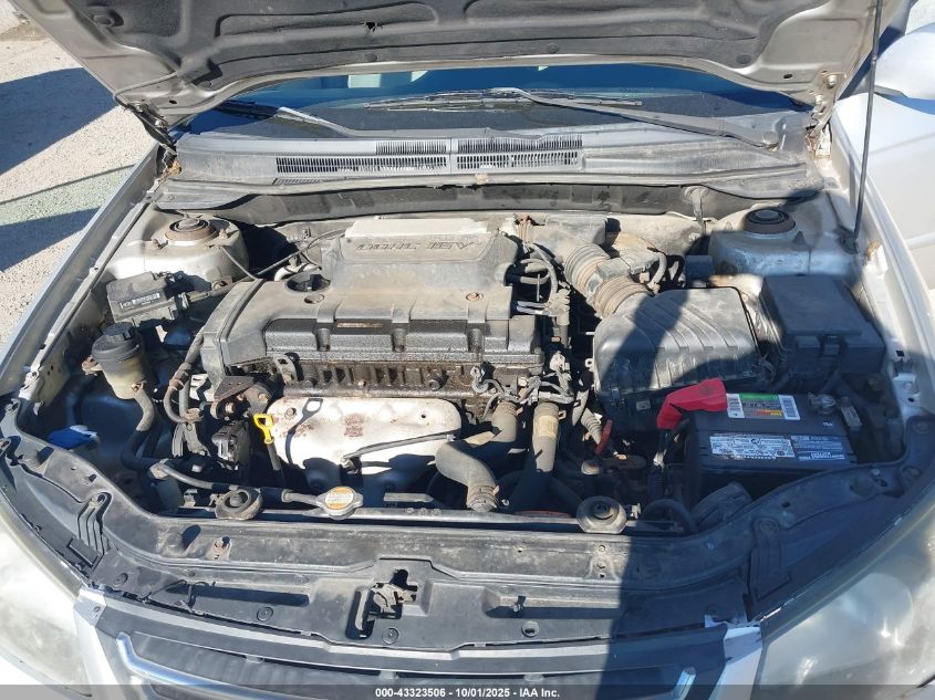 2009 Kia Spectra Ex VIN: KNAFE221595590951 Lot: 43323506