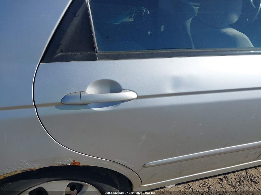 2009 Kia Spectra Ex VIN: KNAFE221595590951 Lot: 43323506