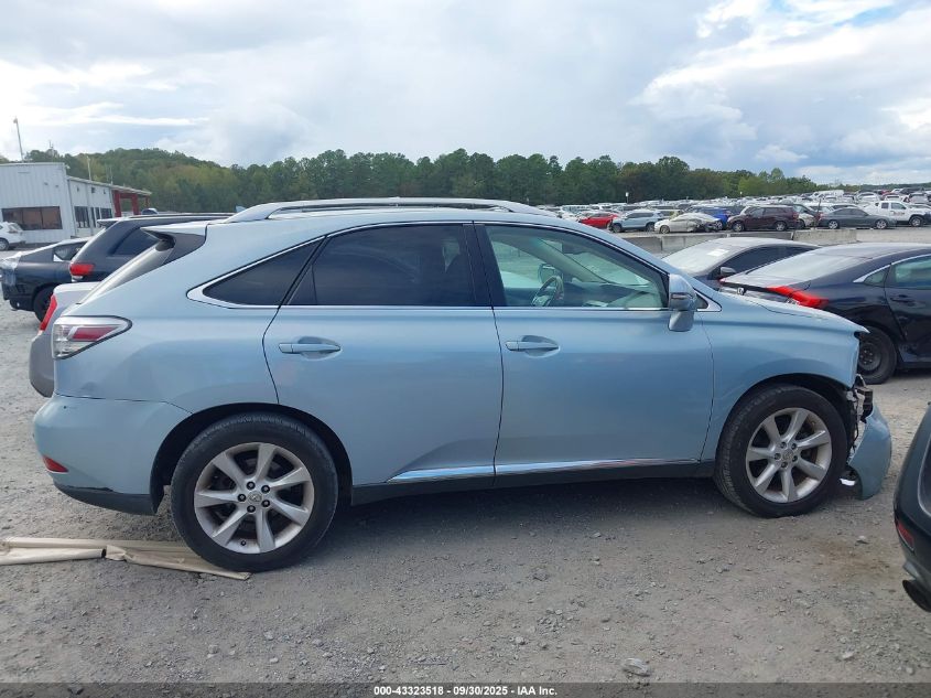2010 Lexus Rx 350 VIN: 2T2ZK1BA1AC032312 Lot: 43323518