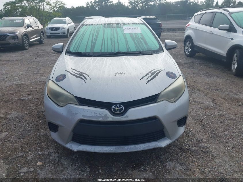 2014 Toyota Corolla Le VIN: 2T1BURHE4EC143578 Lot: 43323522