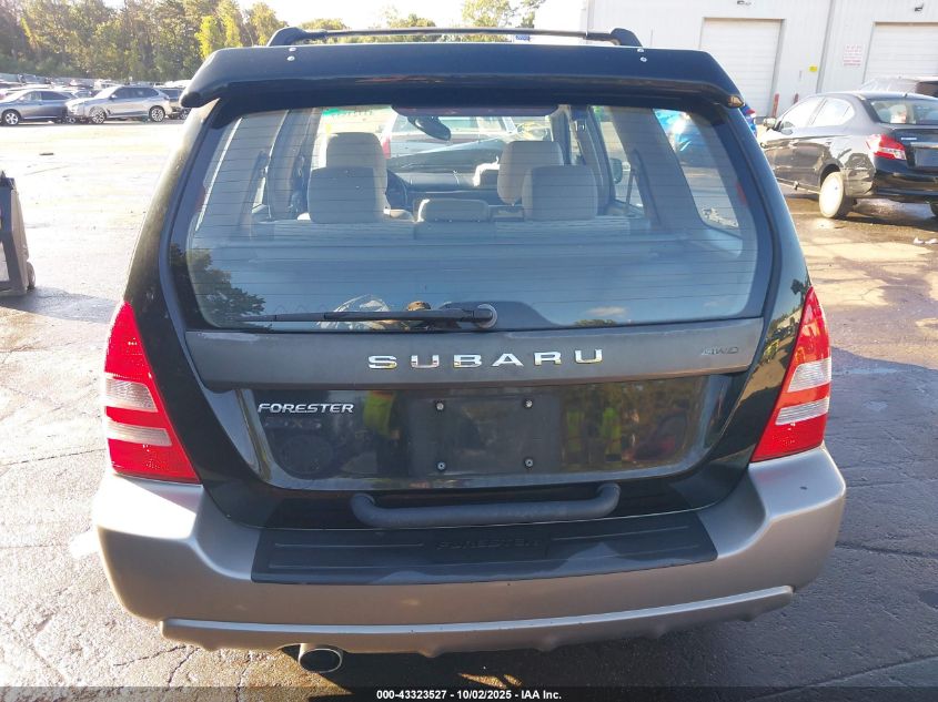 2004 Subaru Forester 2.5Xs VIN: JF1SG65674H704598 Lot: 43323527