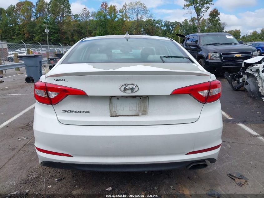 2016 Hyundai Sonata Se VIN: 5NPE24AF2GH355310 Lot: 43323544