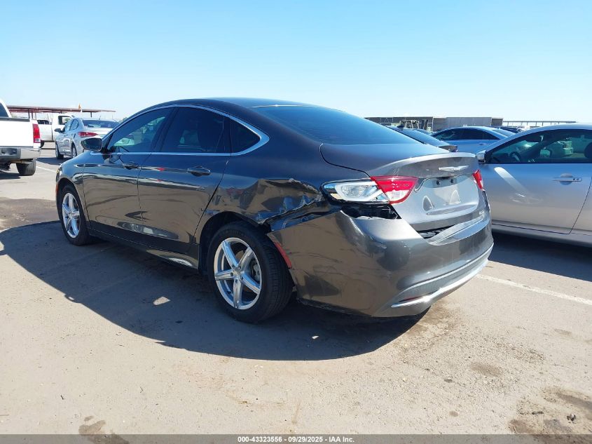 2016 Chrysler 200 Limited VIN: 1C3CCCAB4GN163757 Lot: 43323556