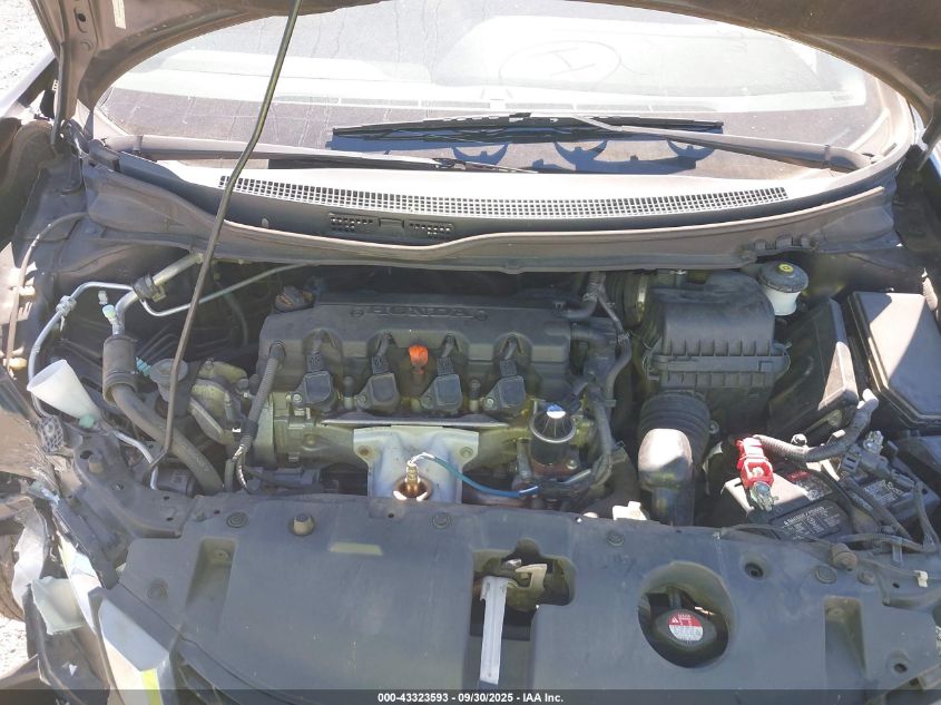 2013 Honda Civic Lx VIN: 19XFB2F56DE001962 Lot: 43323593