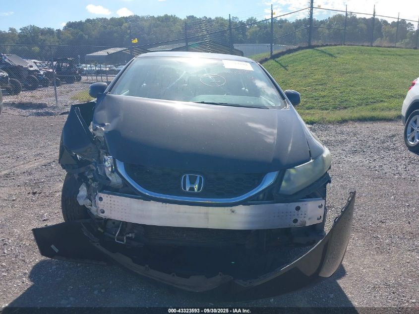 2013 Honda Civic Lx VIN: 19XFB2F56DE001962 Lot: 43323593