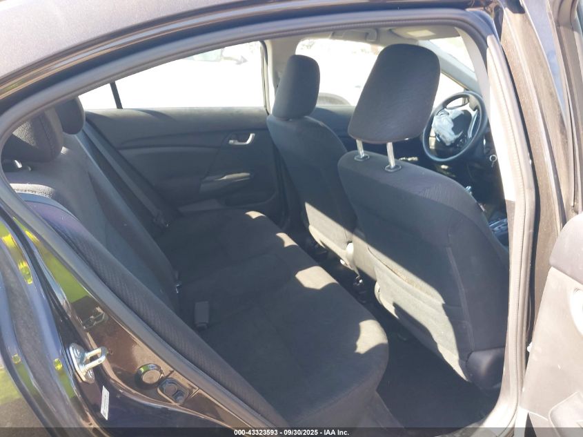 2013 Honda Civic Lx VIN: 19XFB2F56DE001962 Lot: 43323593