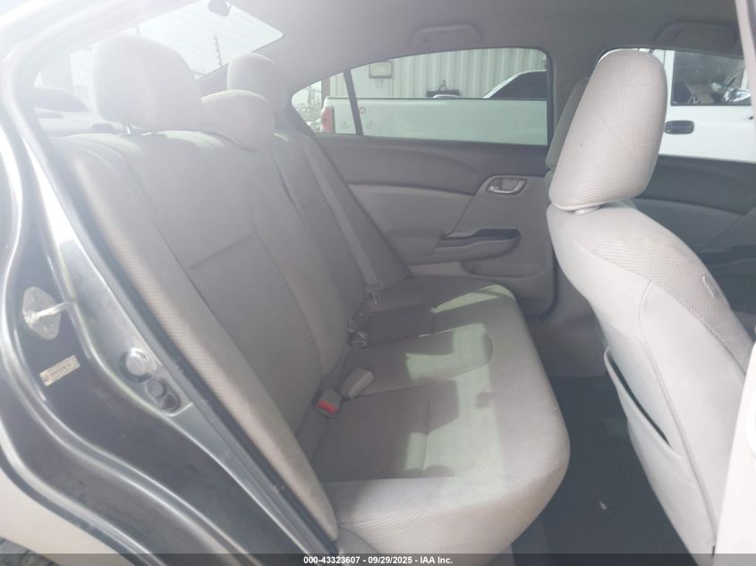 2012 Honda Civic Lx VIN: 19XFB2F5XCE001168 Lot: 43323607