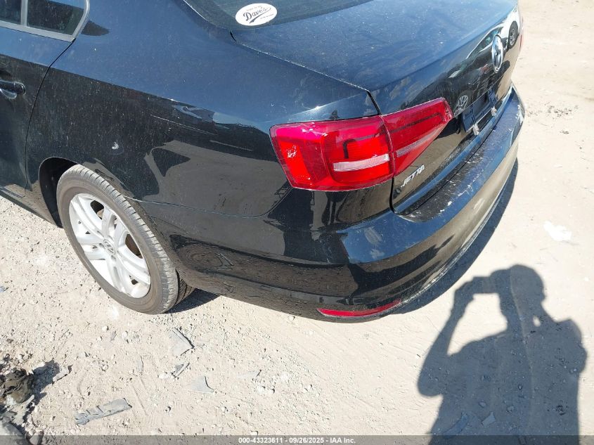 2015 Volkswagen Jetta 2.0L S VIN: 3VW2K7AJXFM350306 Lot: 43323611