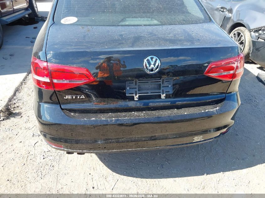 2015 Volkswagen Jetta 2.0L S VIN: 3VW2K7AJXFM350306 Lot: 43323611