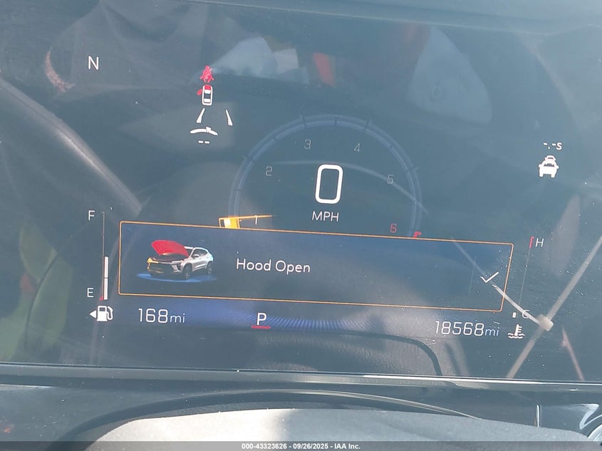 2025 Chevrolet Trax Fwd 2Rs VIN: KL77LJEP7SC038485 Lot: 43323626