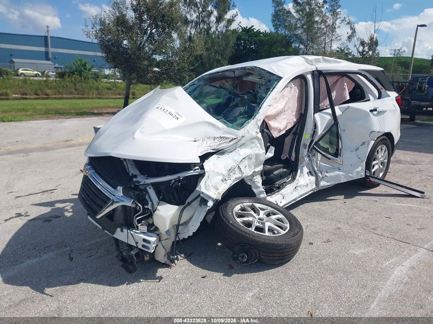 2024 Chevrolet Equinox Fwd Lt, All Over, IAAI, VIN 3GNAXKEG1RL343733 — photo 2