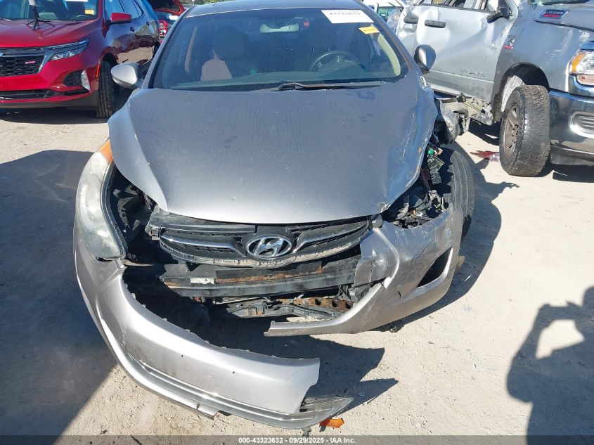 2012 Hyundai Elantra Limited VIN: 5NPDH4AE3CH139266 Lot: 43323632