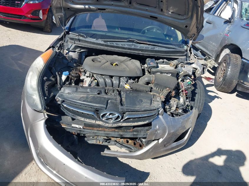 2012 Hyundai Elantra Limited VIN: 5NPDH4AE3CH139266 Lot: 43323632