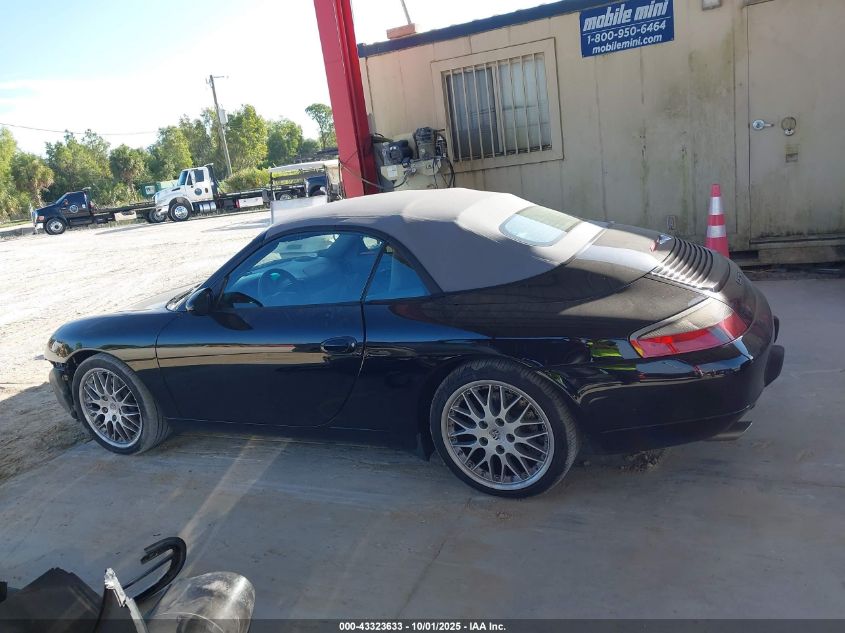 2001 Porsche 911 Carrera/Carrera 4 VIN: WP0CA299X1S650452 Lot: 43323633