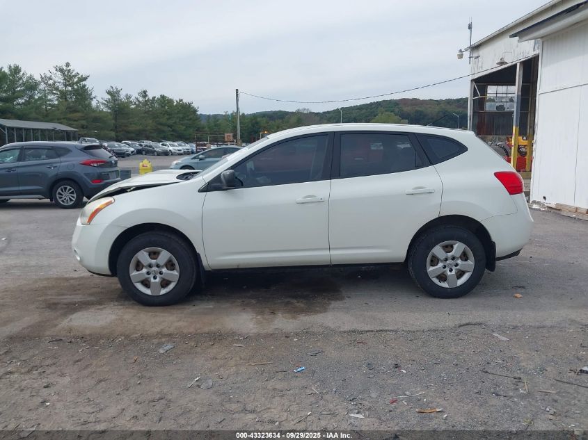 2009 Nissan Rogue S VIN: JN8AS58V89W184436 Lot: 43323634