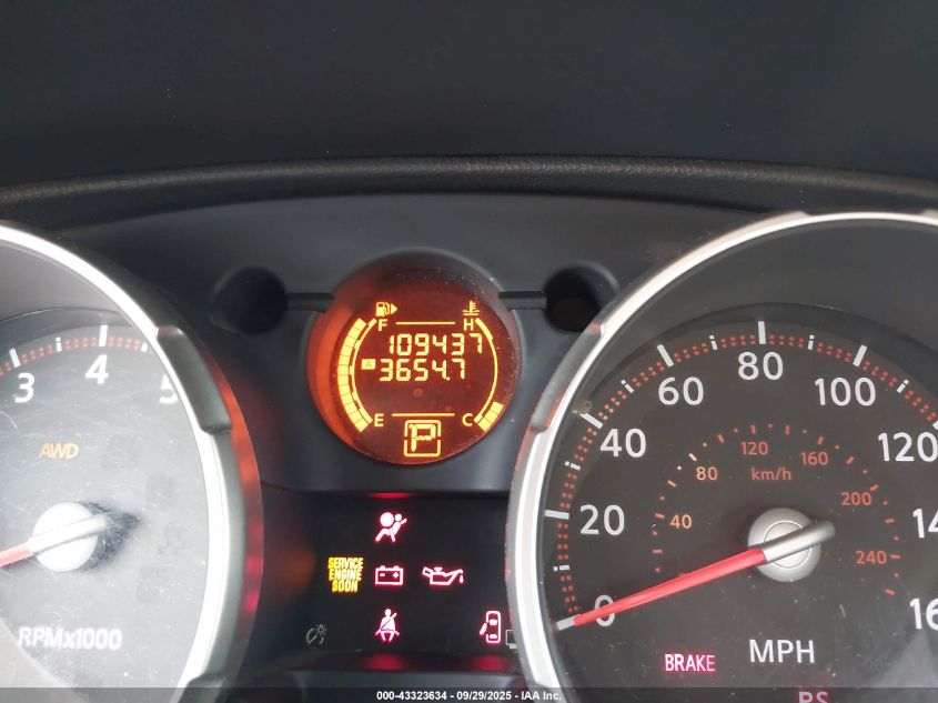 2009 Nissan Rogue S VIN: JN8AS58V89W184436 Lot: 43323634