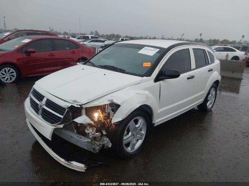 2008 Dodge Caliber Sxt VIN: 1B3HB48B18D557340 Lot: 43323637