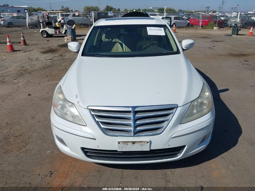 2009 Hyundai Genesis 4.6 VIN: KMHGC46F99U059784 Lot: 43323648