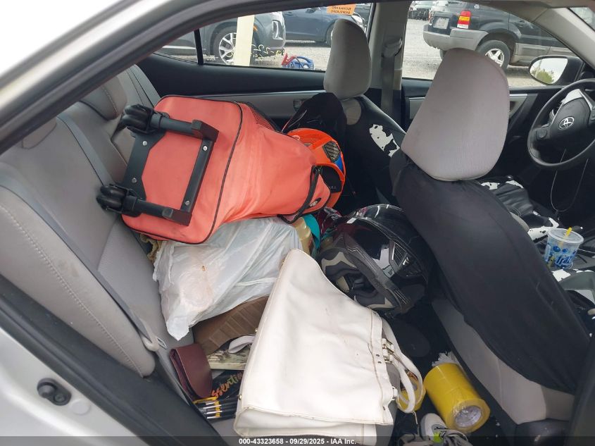 2016 Toyota Corolla Le VIN: 5YFBURHE5GP486001 Lot: 43323658