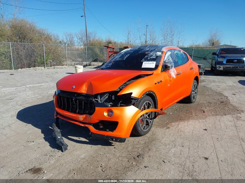 Vin: zn661yus4hx235049, lot: 43818324, maserati levante s 20172