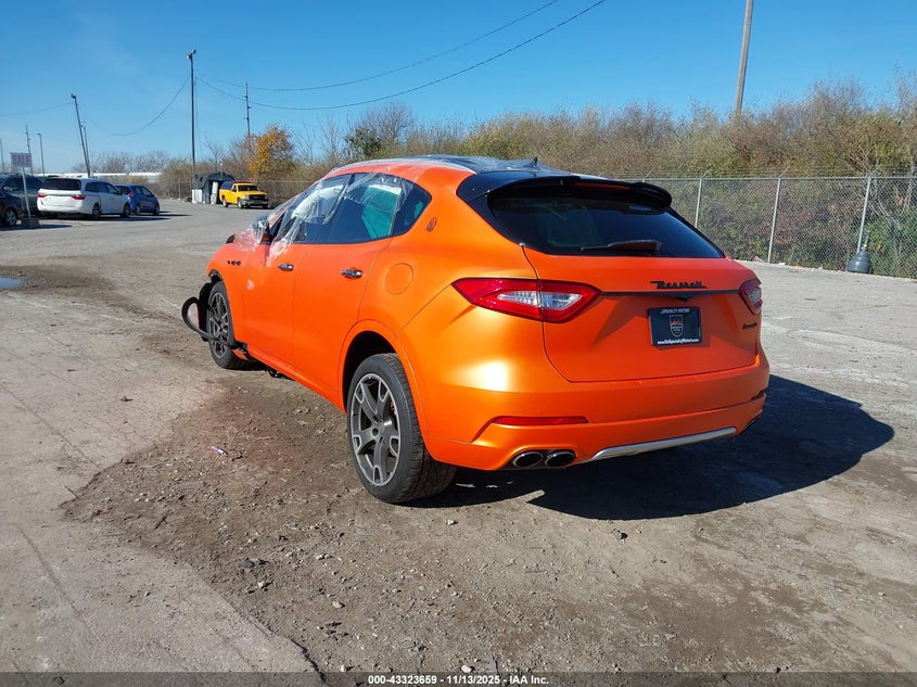 Vin: zn661yus4hx235049, lot: 43818324, maserati levante s 20173