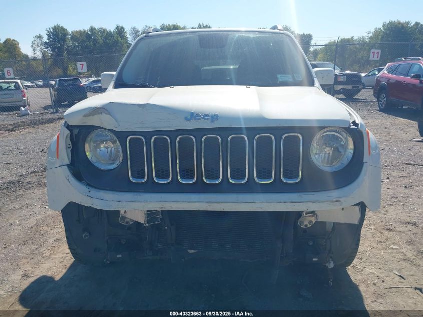 2015 Jeep Renegade Latitude VIN: ZACCJBBT0FPB54894 Lot: 43323663