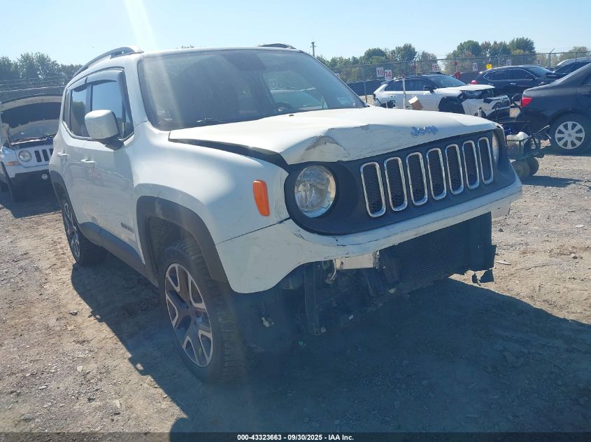 2015 Jeep Renegade Latitude VIN: ZACCJBBT0FPB54894 Lot: 43323663